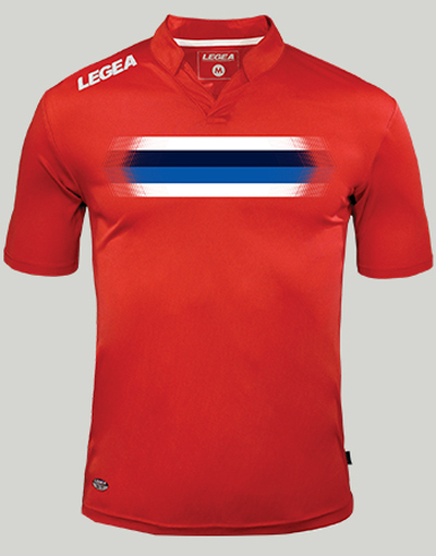 Dres NANTES crveno-plavi