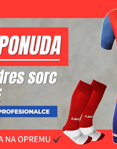Komplet dres, šorc i štucne KIT CADICE